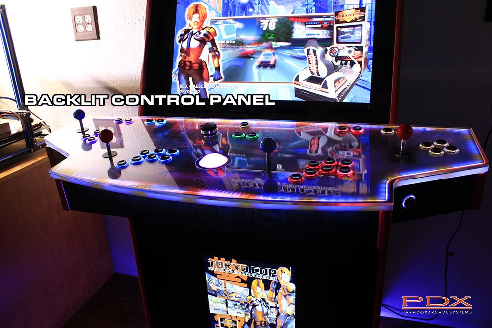 Paradox Arcade System - 'FTL' 2 or 4 Player Arcade (Premium) - 30" Monitor
