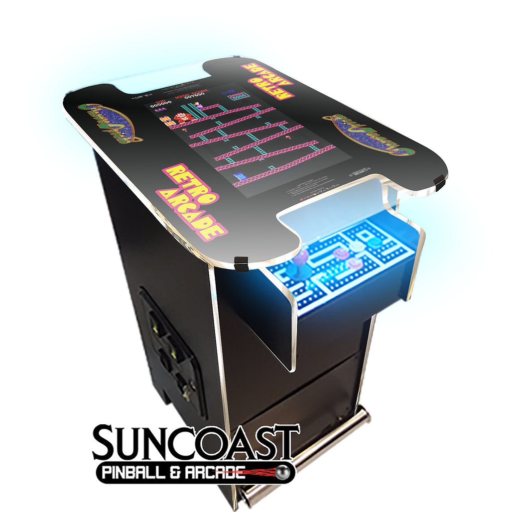Suncoast Arcade - Premium Pub Height Cocktail Arcade Machine | 412 Games