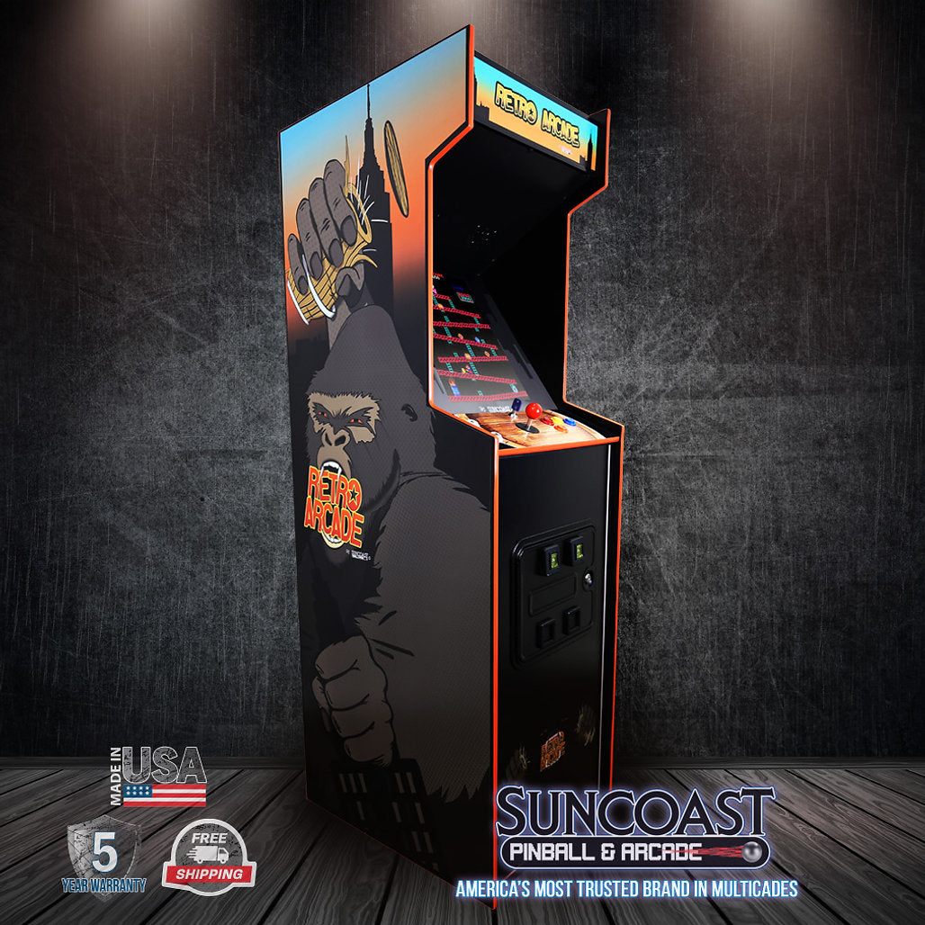 Suncoast Arcade - Full Size Multicade Arcade Machine With 412 Games Graphics Option A