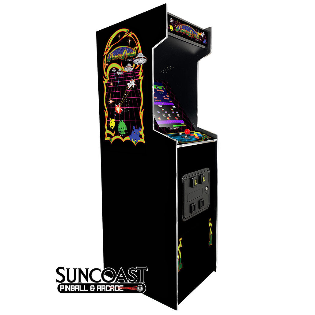 Suncoast Arcade - Full Size Multicade Arcade Machine With 60 Games Graphic Option F